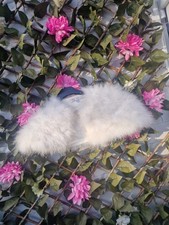 Girls' Fur Bolero  White 