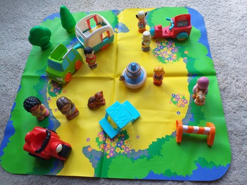Elc happyland playmat camp - playmat,