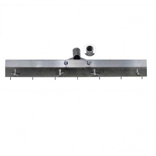 Screed rake for - cm, self