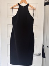 Jarlo London ‘Carlisle’ LBD - Halterneck - Black, Size 14