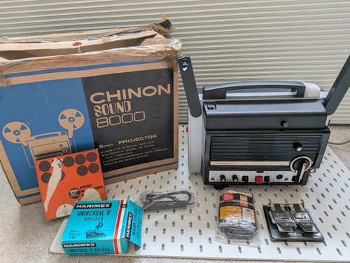 Chinon 8000 super 8mm - chinon,