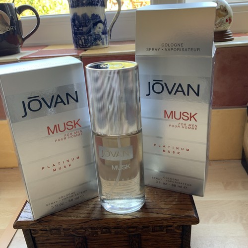 Jovan platinum musk cologne - 2x,