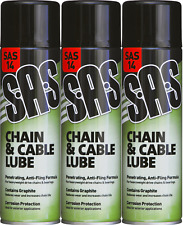 3 x SAS Chain Cable Spray Lube