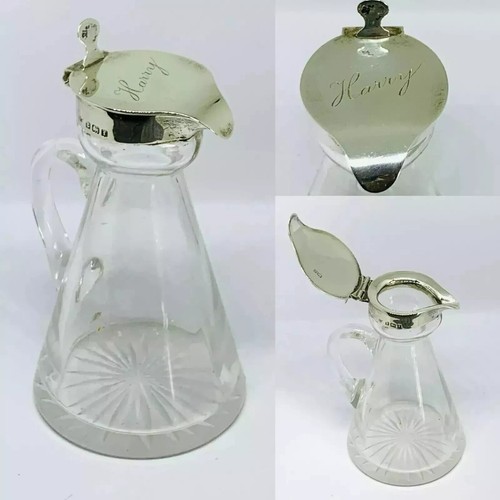 Fabulous solid silver glass - &,