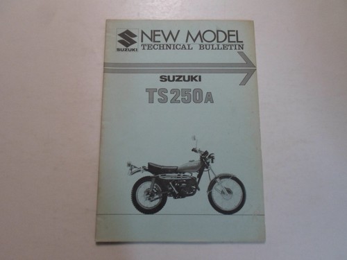 1976 suzuki ts250a new - ts250a, model