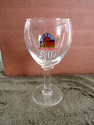 Belgium beer glass leffe - beer,