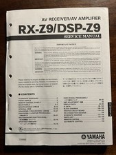 Yamaha RX-Z9 DSP-Z9 AV
