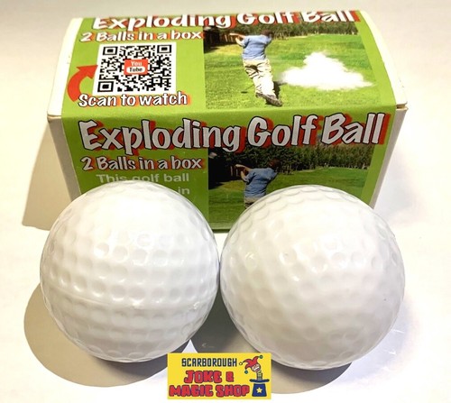 Exploding golf ball 2 - golf,