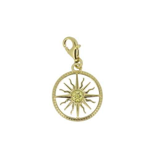 Sun charm pendant thomas sabo - charm,