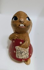 Pendelfin Stoneware Rabbit Lucy pocket Made In England By Burnley