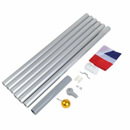 Aluminium residential flagpole - residential,