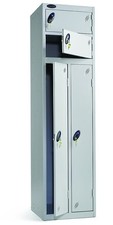 NEW Two Person Steel Staff Storage Lockers / Locker - British Manufactured