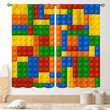 Building Blocks Toy Curtains
