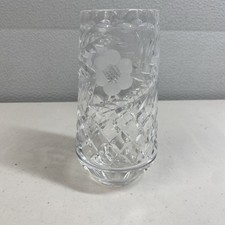 Tutbury Georgian Style Crystal Glass 14 cm Vase