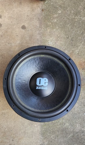 Audio 2500w rms - 15", spl