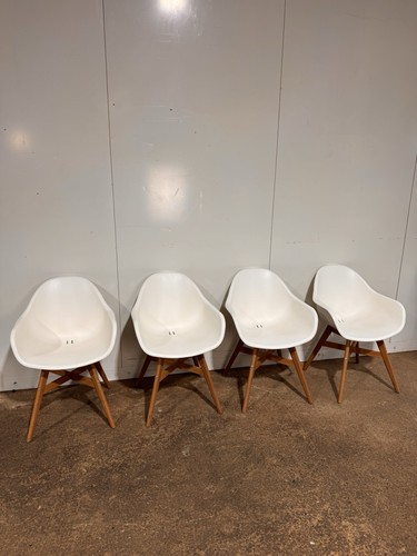 Ikea set white dining - of, 4