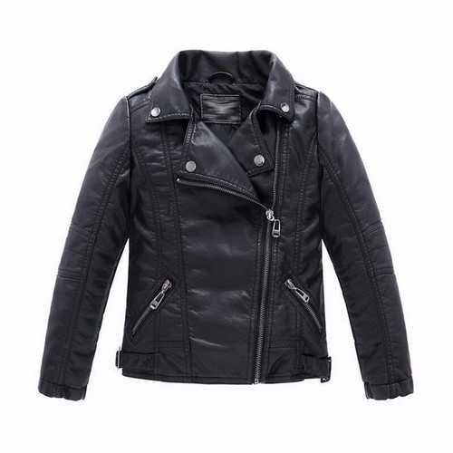 Boys leather jacket casual - jacket,