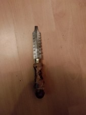 Vintage Saw Set setter  Tooth Woodworking Hand Tools Brass ferrule Wood handle 