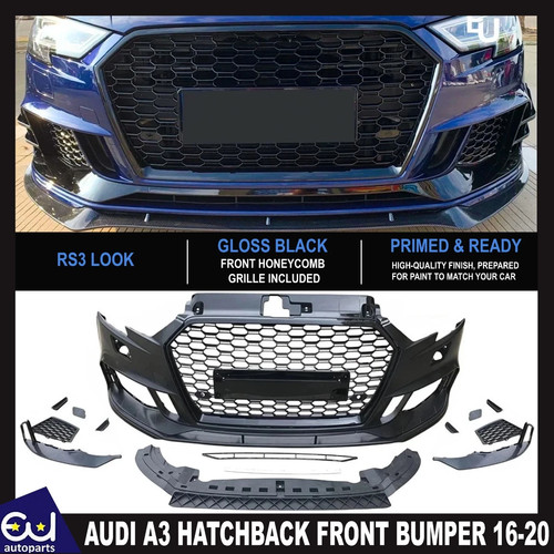 Front bumper rs3 style - front,