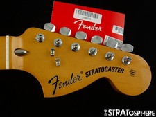 Fender Vintera II 70s RI Stratocaster Strat NECK w/ TUNERS, 1970s "U" MN Maple