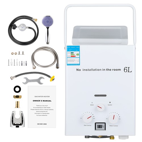 Portable lpg hot water - 6l,