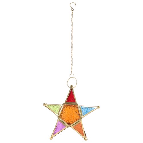 Moroccan candle lantern - candle,
