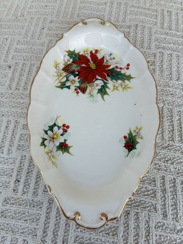 Royal albert poinsettia oval - albert,