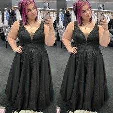Gothic Black Wedding Dresses V