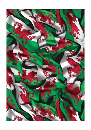 Wales flag hydrographics film - wales,