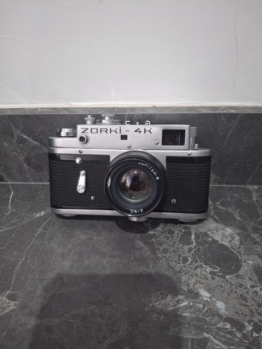 Vintage zorki 35mm film - zorki-4k,