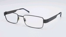 SpecSavers Sterling Rectangular Gray 54×18-140 Frame Only Eyeglasses #2297