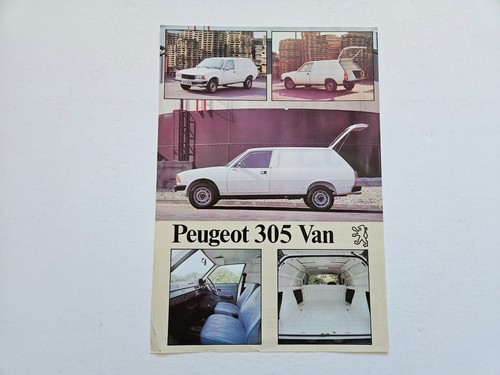 Peugeot 305 van - 305, brochure