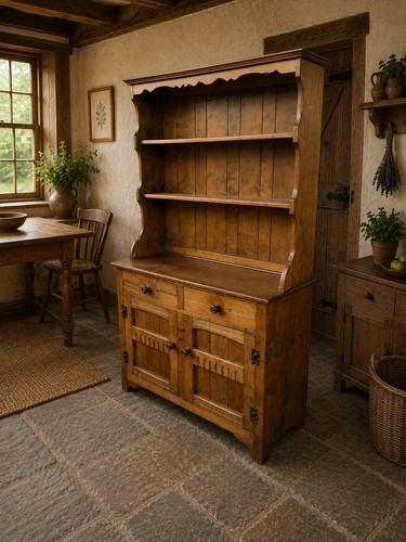 Antique reproduction oak - reproduction,