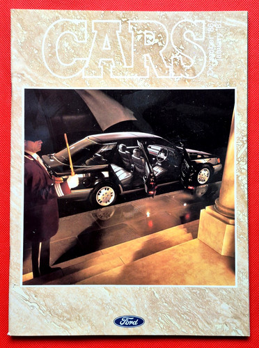 1986 ford cars - ford, brochure