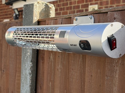 Out hanging garden heater - out,