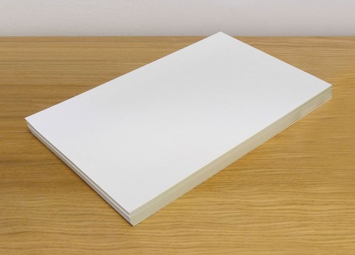 Full white matt - a4,