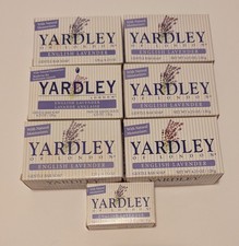 Six Yardley English Lavender Bar Soap 4.25 oz - Vintage New. One 1.1 Ounce