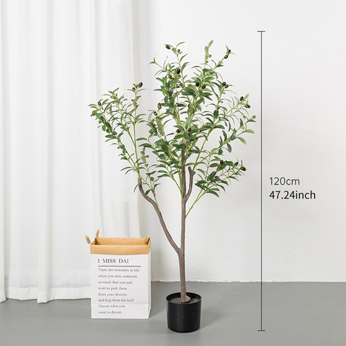 Large artificial olive tree - large,
