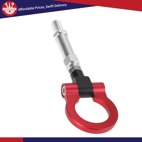 Red front bumper trailer ring - red,