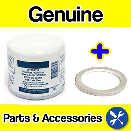 Genuine volvo oil filter - genuine, &