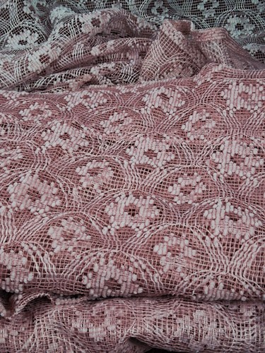 Vintage 1970s lace - 1970s, panel