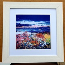 Jolomo Framed print (Large) Front Gardens and the Moorings Iona