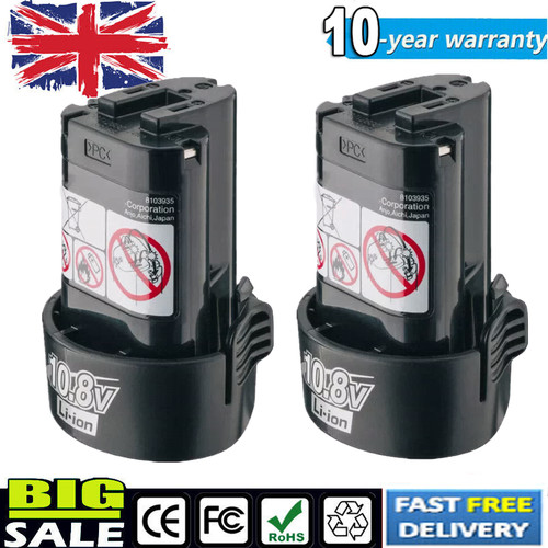 2pack 8ah for makita - 10.8v,