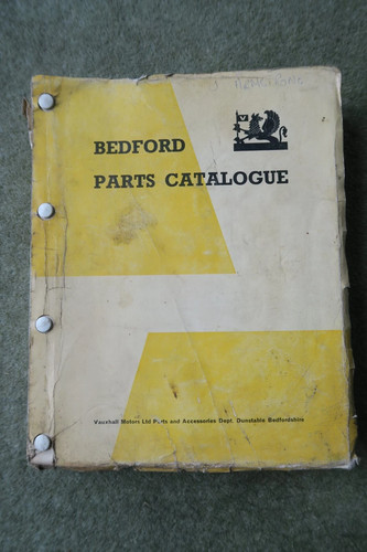 Bedford parts manual - parts,
