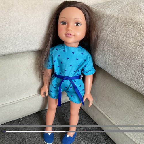 Design friend doll - a, blue