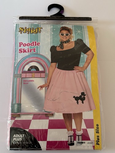 Women pink poodle skirt - women’s,