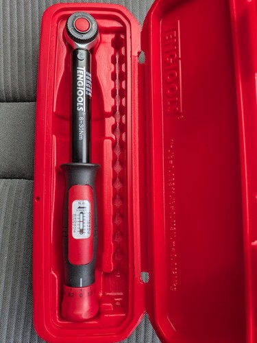 Teng tools torque wrench - 1/4",