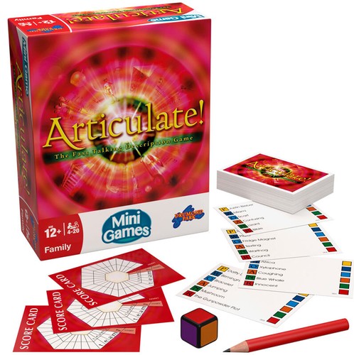 Articulate mini game - -, family