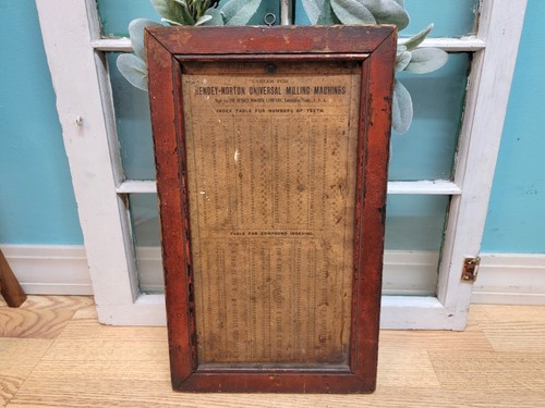Vintage framed hendey - vintage, hendey-norton