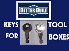 BETTER BUILT SET OF 2 KEYS J201-J250 EBERHARD READING JOBOX TOOLBOX FREE SHIP